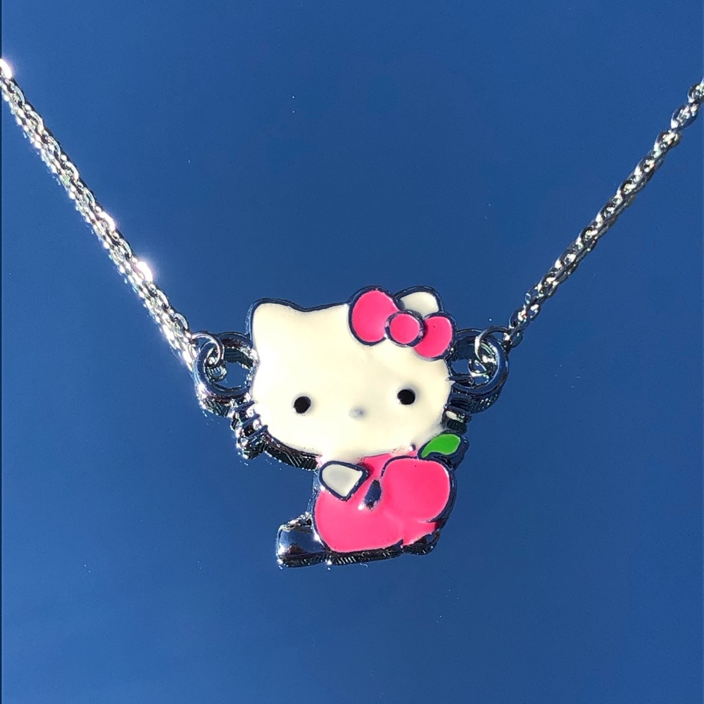 Hello Kitty Silver Chain Necklace